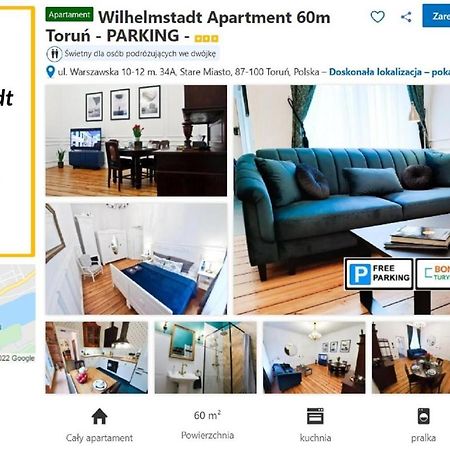 Wilhelmstadt Apartment 90M - Parking Torun Ngoại thất bức ảnh